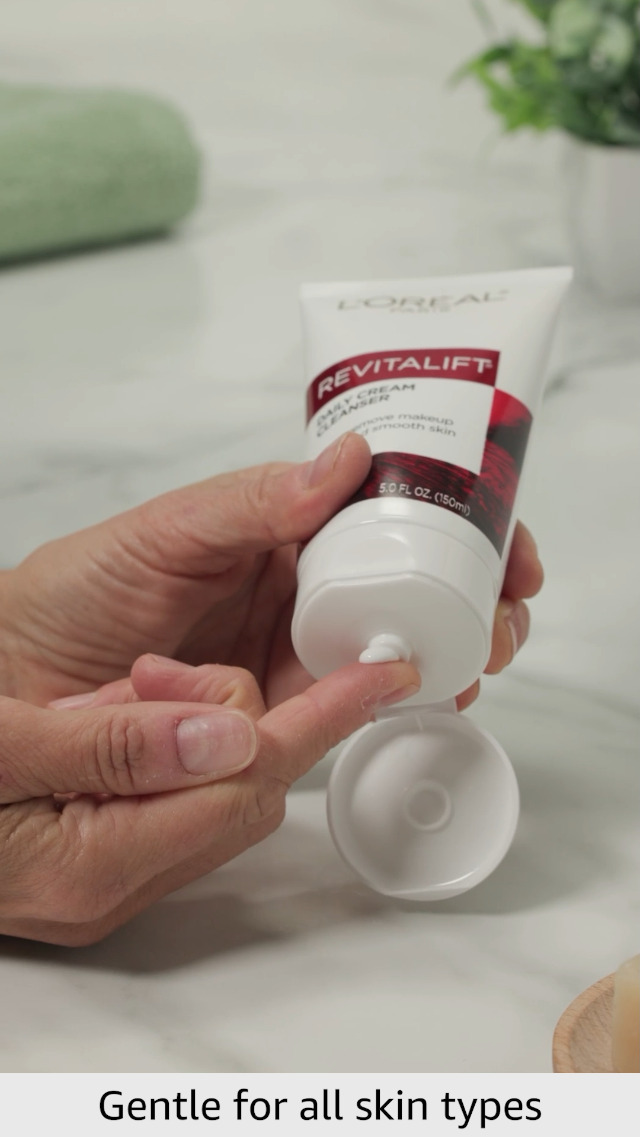 Amazon.com: L'Oreal Paris Revitalift Daily Cream Cleanser